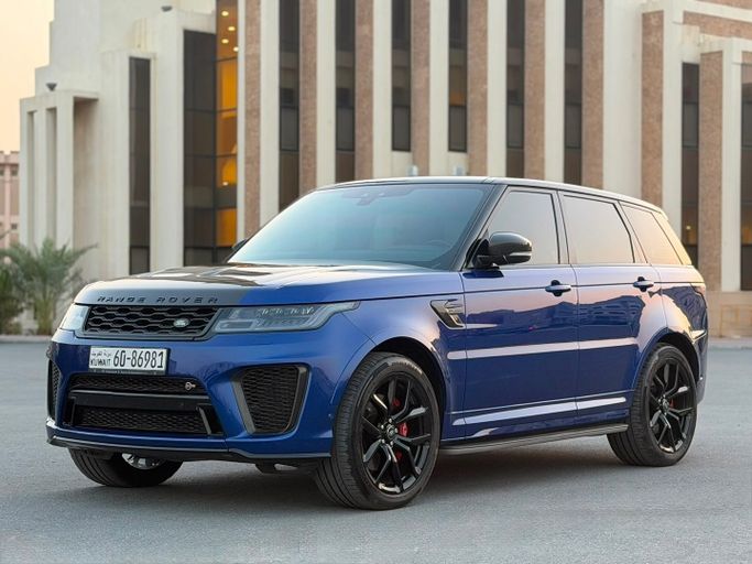 Подержанный ⁦Land Rover Range Rover Sport SVR II (L494) Рестайлинг, 5.0 л, 2022⁩ в Кувейт, Аль-Фарванийя от EYAD MOTORS Синий цвет.  | AUTO.AE | Объявление #288817