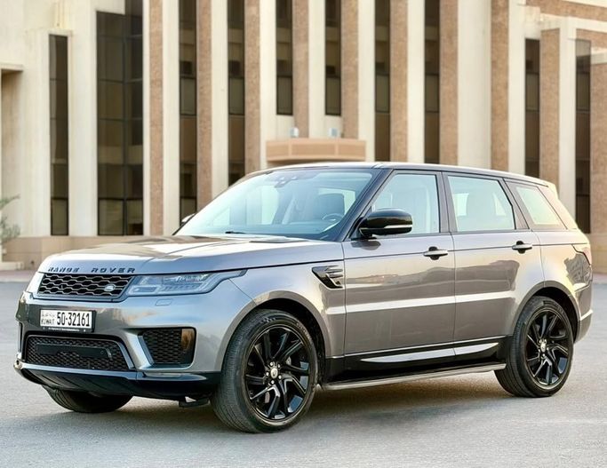 Подержанный ⁦Land Rover Range Rover Sport P340 II (L494) Рестайлинг, 3.0 л, 2018⁩ в Кувейт, Аль-Фарванийя от EYAD MOTORS Серый цвет.  | AUTO.AE | Объявление #290029