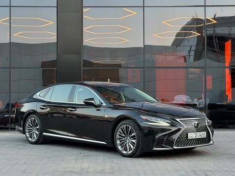 Used ⁦Lexus LS 500 V, 3.4 l, 2018⁩ in Kuwait, Al Farwānīyah by ALSALEEM MOTORS, Black color.  | AUTO.AE | Listing #289743