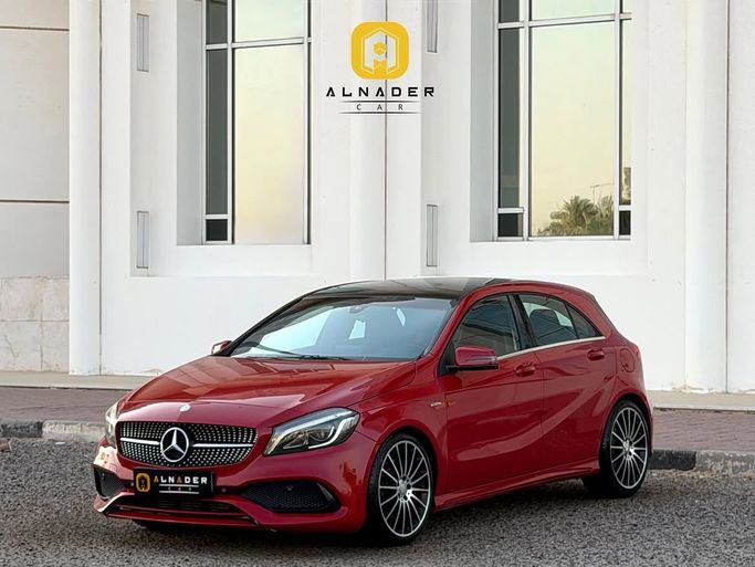 Used ⁦Mercedes-Benz A-Class 250 III (W176) Facelift, 2.0 l, 2017⁩ in Kuwait, Al Farwānīyah by ALNADER CAR, Red color.  | AUTO.AE | Listing #287279
