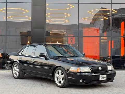 Used ⁦Mercury Marauder, 4.6 l, 2003⁩ in Kuwait, Al Farwānīyah by ALSALEEM MOTORS, Black color. American Specs | AUTO.AE | Listing #289576