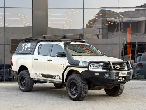 Подержанный ⁦Toyota Hilux VIII, 2.8 л, 2018⁩ в Кувейт, Аль-Фарванийя от ALSALEEM MOTORS Белый цвет.  | AUTO.AE | Объявление #289402