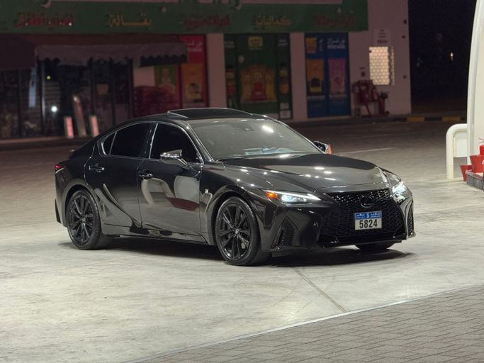 Подержанный Lexus IS 350 III Рестайлинг 2, 3.5 л, 2023 в Оман, Аль-Хабура от ابو حمد Черный цвет. GCC | AUTO.AE | Объявление #273843