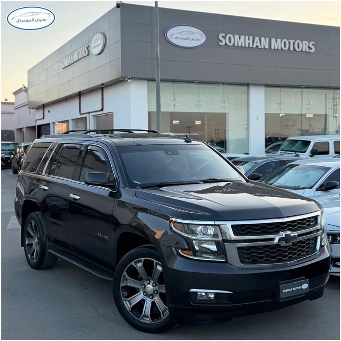 Подержанный Chevrolet Tahoe IV, 5.3 л, 2017 в Оман, Барка’ от SOMHAN MOTORS Черный цвет. GCC | AUTO.AE | Объявление #255217