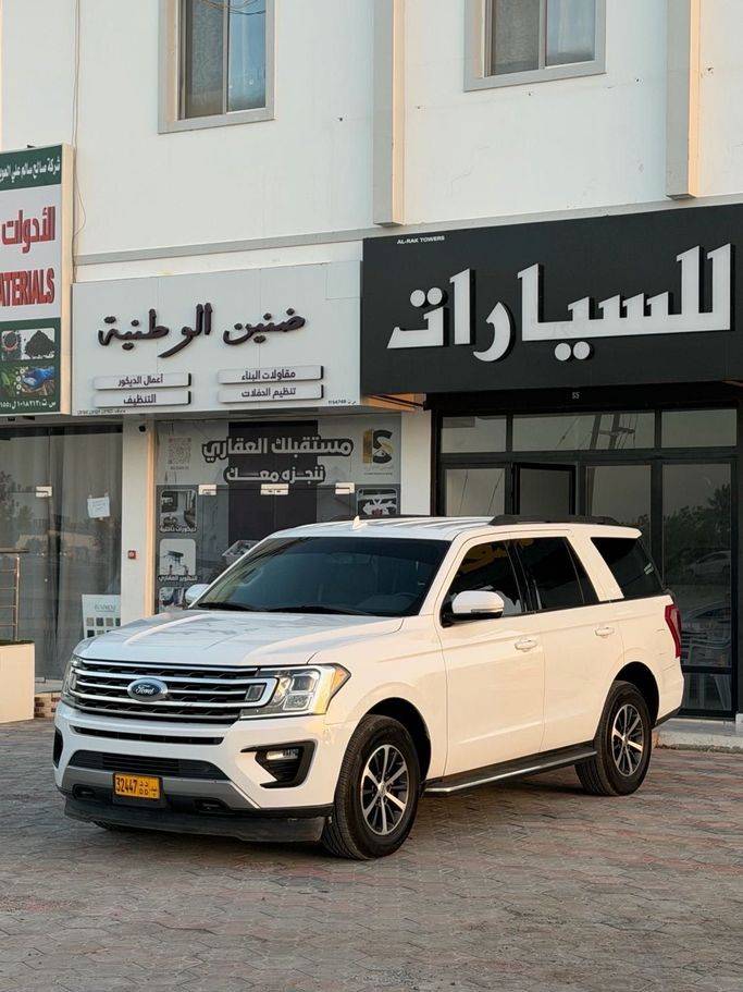 مستعملة Ford Expedition رابعاً, 3.5 l, 2018 في في عمان, بركاء من AL EMLAQ CARS، اللون أبيض.  | AUTO.AE | إعلان #256416