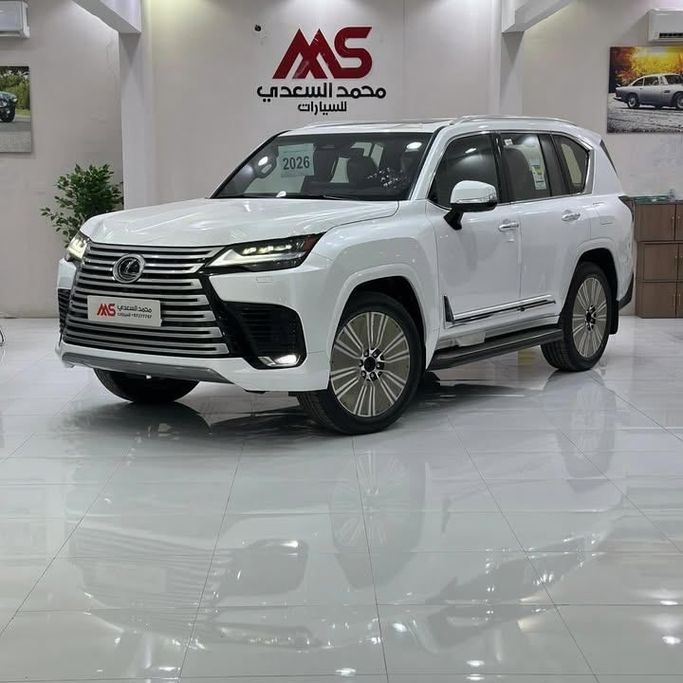 جديدة Lexus LX 600 رابعاً, 3.4 l, 2026 في في عمان, بركاء من MOHAMAD AL SAADI CAR SHOWROOM، اللون أبيض. مواصفات الخليج | AUTO.AE | إعلان #251643