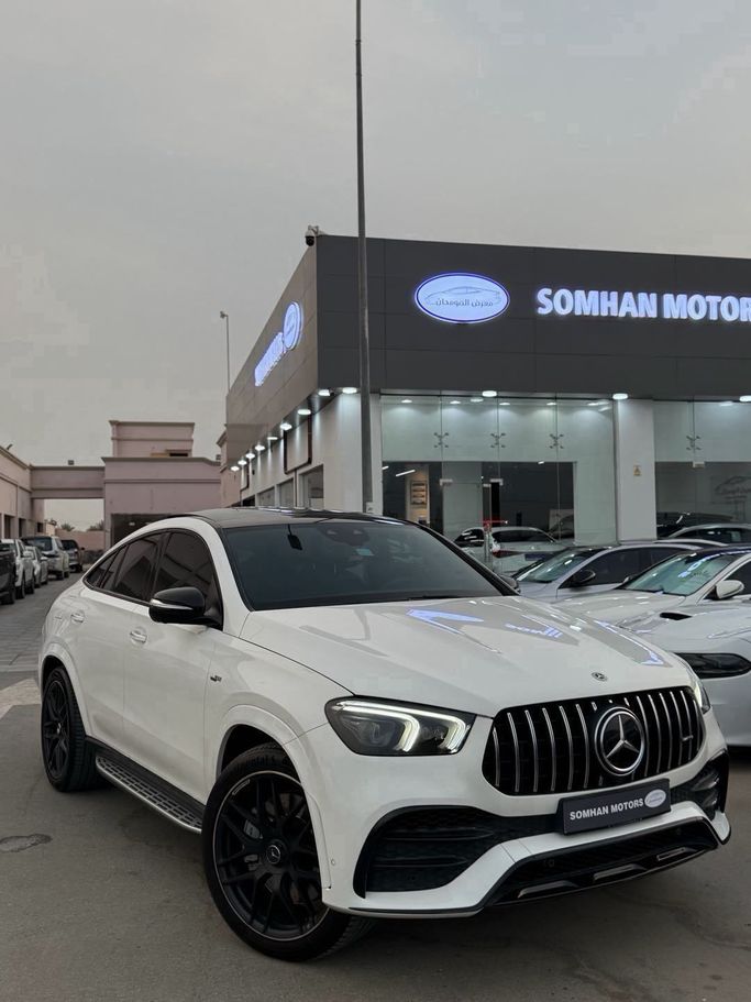 Подержанный Mercedes-Benz GLE Coupe AMG 53 AMG II (C167), 3.0 л, 2023 в Оман, Барка’ от SOMHAN MOTORS Белый цвет. GCC | AUTO.AE | Объявление #255097