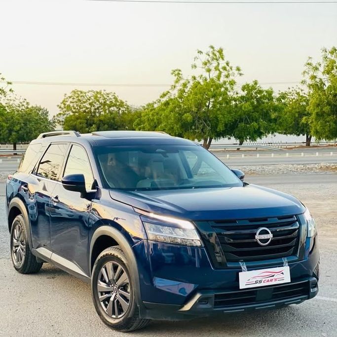 Подержанный Nissan Pathfinder V, 3.5 л, 2022 в Оман, Барка’ от SS CARS Тёмно-синий цвет. GCC | AUTO.AE | Объявление #252972