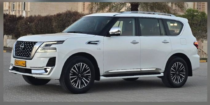 Подержанный Nissan Patrol VI (Y62) Рестайлинг 2, 5.6 л, 2021 в Оман, Барка’ от AL SUBHI SHOWROOM Белый цвет. Other | AUTO.AE | Объявление #254630