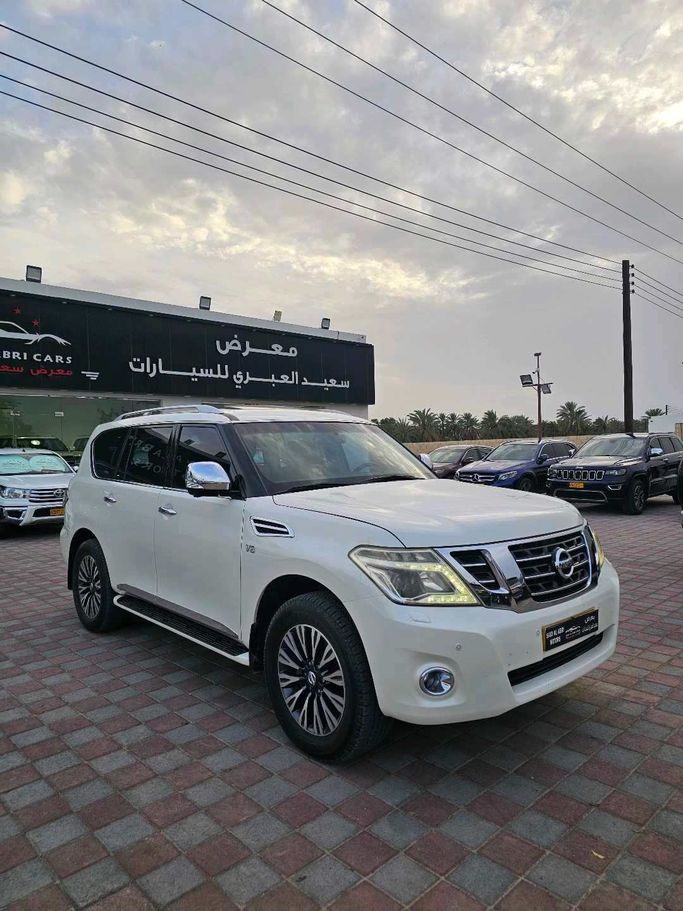Подержанный Nissan Patrol VI (Y62) Рестайлинг, 5.6 л, 2018 в Оман, Барка’ от SAID AL ABRI CARS Белый цвет. GCC | AUTO.AE | Объявление #255199