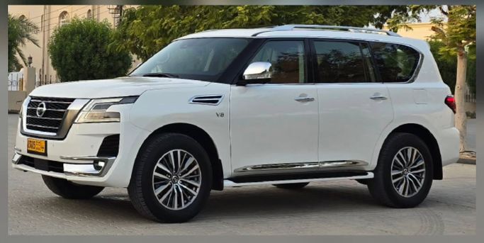 Подержанный Nissan Patrol VI (Y62) Рестайлинг 2, 5.6 л, 2021 в Оман, Барка’ от AL SUBHI SHOWROOM Белый цвет. Other | AUTO.AE | Объявление #255365