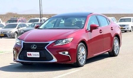 Подержанный ⁦Lexus ES 350 VII (XZ10), 3.5 л, 2018⁩ в Оман, ‘Ибри от الوارث للسيارات Красный цвет. GCC | AUTO.AE | Объявление #286004