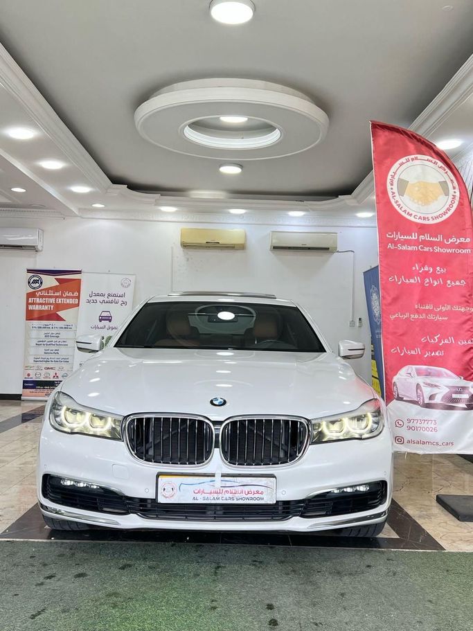 Подержанный BMW 7 Series 730i VI (G11/G12), 2.0 л, 2016 в Оман, Маскат от AL SALAM CARS SHOWROOM Белый цвет. GCC | AUTO.AE | Объявление #253638