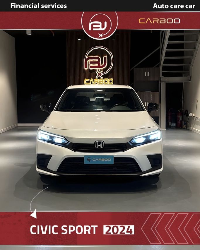Подержанный Honda Civic XI, 2.0 л, 2024 в Оман, Маскат от CARBOO Белый цвет.  | AUTO.AE | Объявление #251030