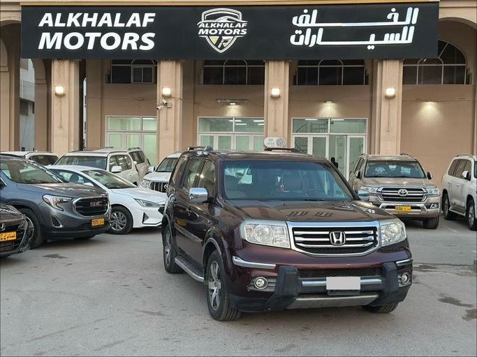 مستعملة Honda Pilot فيس ليفت الثاني, 3.5 l, 2012 في في عمان, المسكات عنب طيب الشذا من ALKHALAF MOTORS، اللون خمري. مواصفات الخليج | AUTO.AE | إعلان #252825
