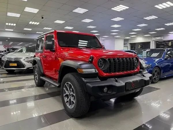 مستعملة Jeep Wrangler عملية فيس ليفت IV (JL), 2.0 l, 2024 في في عمان, المسكات عنب طيب الشذا من CLASSIC CAR، اللون أحمر. مواصفات الخليج | AUTO.AE | إعلان #253905