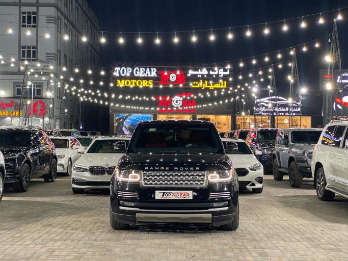 Подержанный Land Rover Range Rover P375 IV (L405), 5.0 л, 2015 в Оман, Маскат от TOP GEAR MOTORS Черный цвет.  | AUTO.AE | Объявление #250537