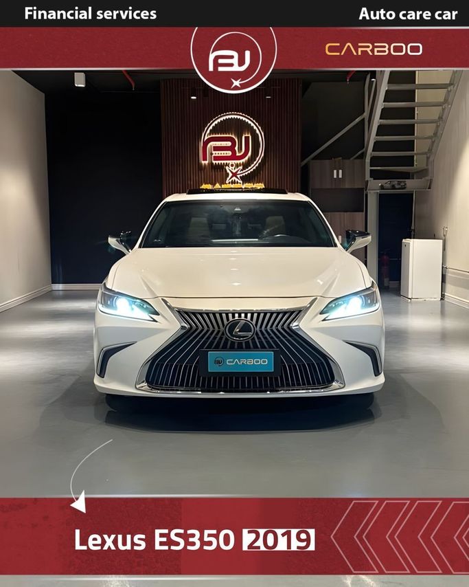 Подержанный Lexus ES 350 VII (XZ10), 3.5 л, 2019 в Оман, Маскат от CARBOO Белый цвет.  | AUTO.AE | Объявление #251052