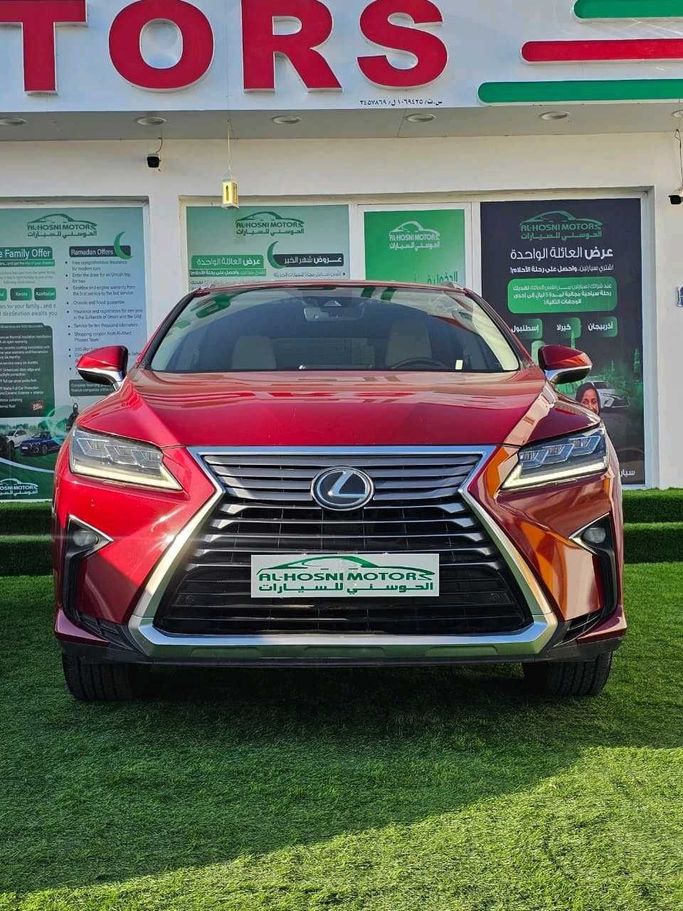 Подержанный Lexus RX 350 IV, 3.5 л, 2016 в Оман, Маскат от AL HOSNI MOTORS Красный цвет.  | AUTO.AE | Объявление #251303
