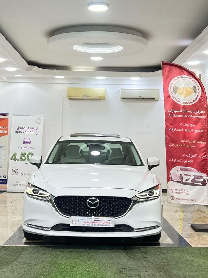 Подержанный Mazda 6 III (GJ) Рестайлинг 2, 2.5 л, 2021 в Оман, Маскат от AL SALAM CARS SHOWROOM Белый цвет. GCC | AUTO.AE | Объявление #253659