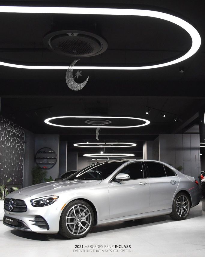Подержанный Mercedes-Benz E-Class 350 V (W213, S213, C238) Рестайлинг, 2.0 л, 2021 в Оман, Маскат от ALMAHRUQI Серебристый цвет. GCC | AUTO.AE | Объявление #254403