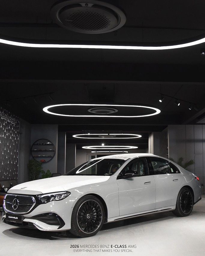 Новый Mercedes-Benz E-Class 200 VI (W214, S214), 2.0 л, 2026 в Оман, Маскат от ALMAHRUQI Серый цвет. GCC | AUTO.AE | Объявление #254426
