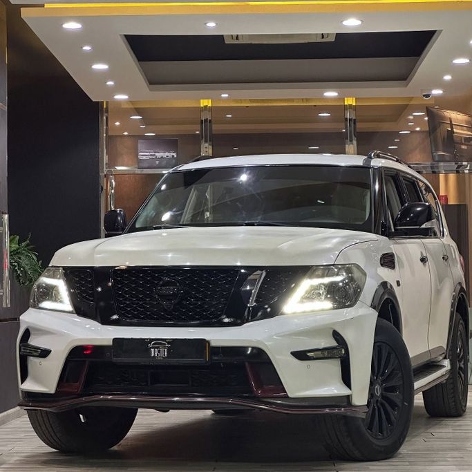 Подержанный Nissan Patrol VI (Y62) Рестайлинг, 5.6 л, 2015 в Оман, Маскат от MASTER CARS Белый цвет.  | AUTO.AE | Объявление #256704