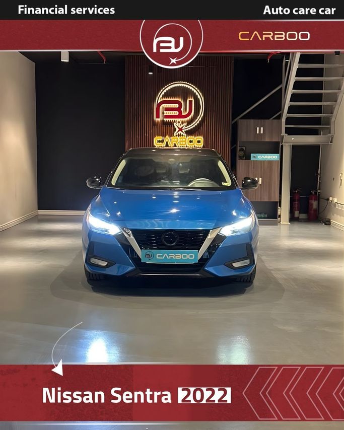 Подержанный Nissan Sentra VIII (B18), 2.0 л, 2022 в Оман, Маскат от CARBOO Синий цвет.  | AUTO.AE | Объявление #251043