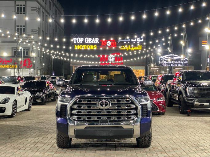 Подержанный Toyota Tundra III, 3.4 л, 2022 в Оман, Маскат от TOP GEAR MOTORS Синий цвет.  | AUTO.AE | Объявление #250962