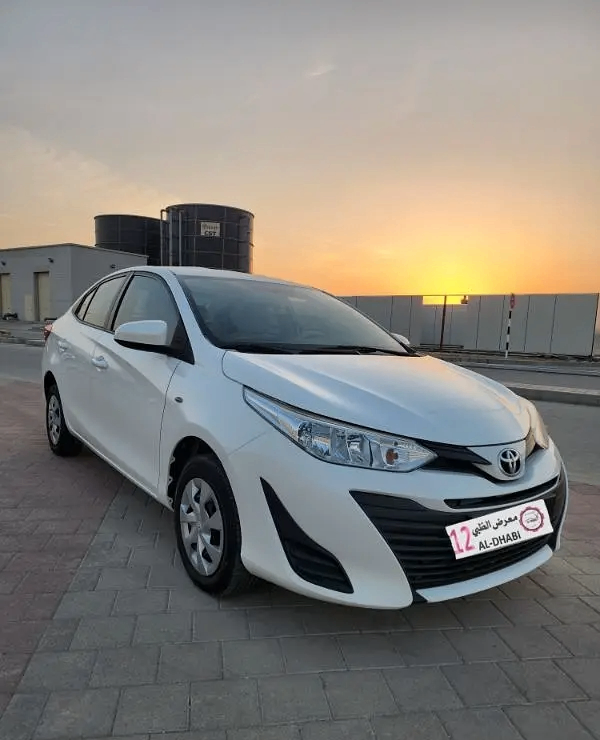 Used Toyota Yaris XP150 Facelift, 1.5 l, 2020 in UAE by Al Dhabi Motors, White color. GCC Specs | AUTO.AE