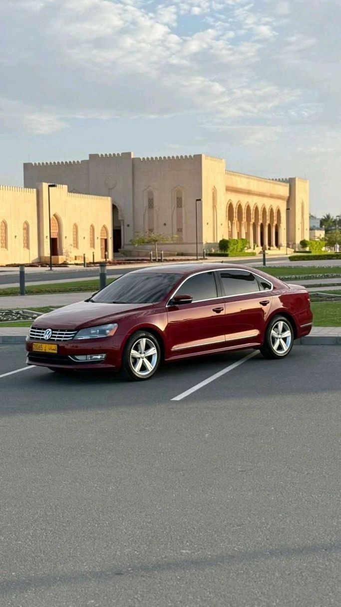Подержанный Volkswagen Passat B7, 1.8 л, 2016 в Оман, Маскат от 111 motors Красный цвет. GCC | AUTO.AE | Объявление #256400
