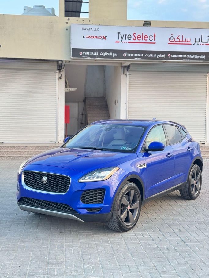 Подержанный Jaguar E-Pace I, 2.0 л, 2018 в Оман, Сохар от CRYSTAL CARS Синий цвет. GCC | AUTO.AE | Объявление #254699