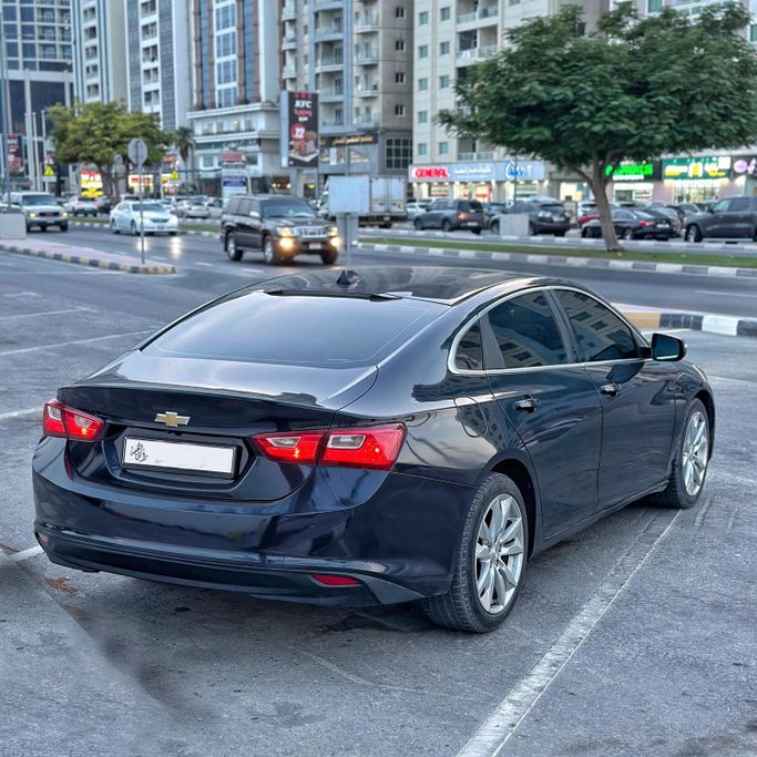 Подержанный ⁦Chevrolet Malibu IX, 2.0 л, 2017⁩ в ОАЭ, Рас-эль-Хайма Синий цвет. GCC | AUTO.AE | Объявление #288897