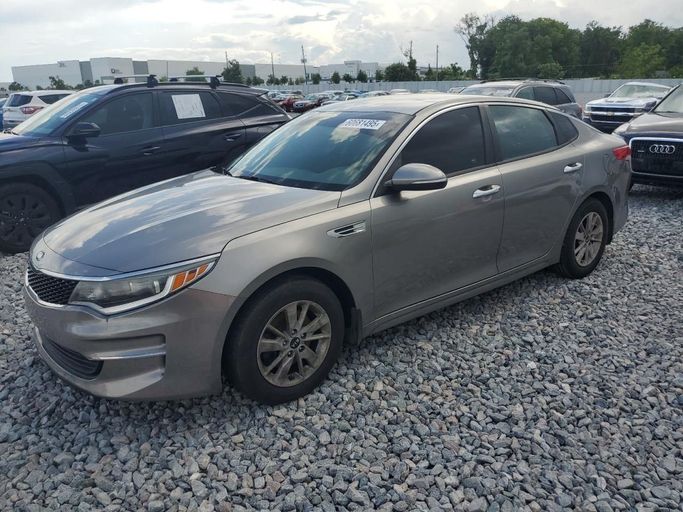 Used Kia Optima IV, 1.6 l, 2016 in Ras Al Khaimah, Grey color. American Specs | AUTO.AE