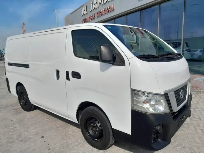 Used Nissan Urvan V (E26) / NV350 Urvan, 2.5 l, 2020 in Ras Al Khaimah by Al Jamal Automobile Showroom, White color. GCC Specs | AUTO.AE