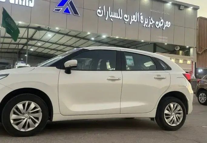 Used Suzuki Baleno III, 1.5 l, 2023 in Saudi Arabia, Al Jubayl by معرض جزيرة العرب للسيارات, White color. GCC Specs | AUTO.AE | Listing #268647