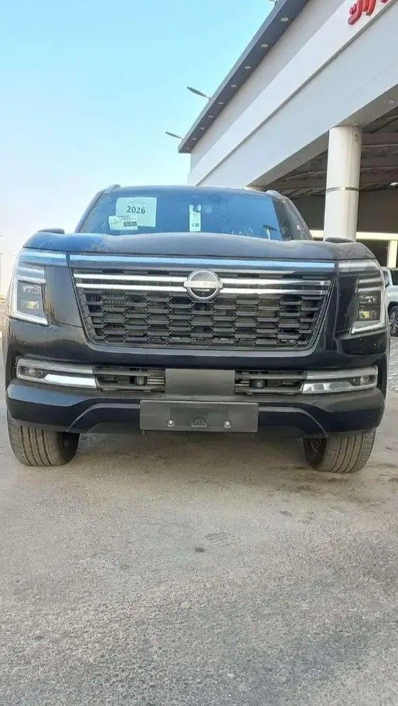 New Nissan Patrol VII (Y63), 3.5 l, 2026 in Saudi Arabia, Al Mubarraz by معرض شبة الجزيرة للسيارات, Black color. GCC Specs | AUTO.AE | Listing #272407