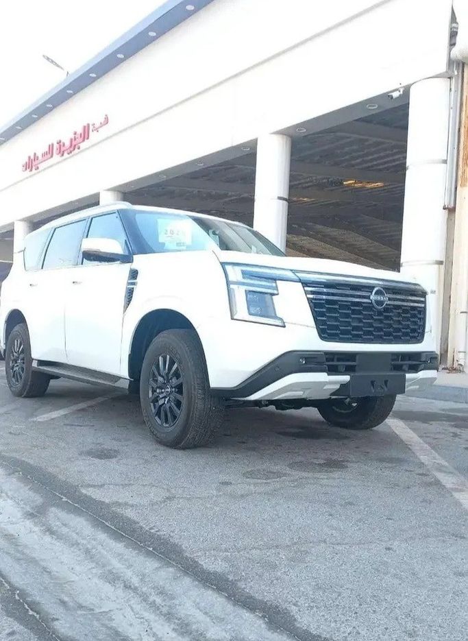 New Nissan Patrol VII (Y63), 3.8 l, 2026 in Saudi Arabia, Al Mubarraz by معرض شبة الجزيرة للسيارات, White color. GCC Specs | AUTO.AE | Listing #272409