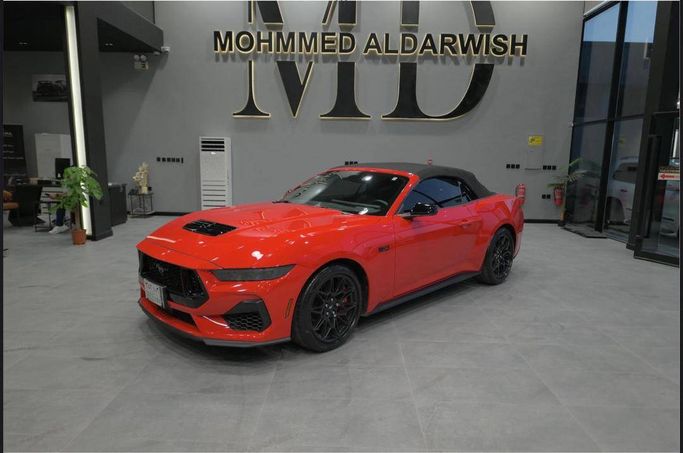 Used Ford Mustang VII, 5.0 l, 2024 in Saudi Arabia, Al Qaţīf by معرض محمد الدرويش للسيارات Mohammed Aldarwish, Red color.  | AUTO.AE | Listing #268428