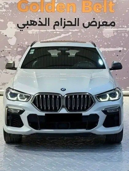 Used BMW X6 M50i xDrive III (G06), 4.4 l, 2020 in Saudi Arabia, Dammam by معرض الحزام الذهبي للسيارات, White color. GCC Specs | AUTO.AE | Listing #260405