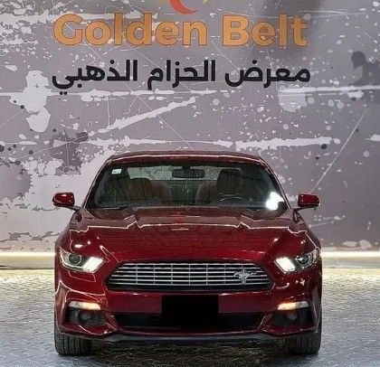 Used Ford Mustang EcoBoost VI, 2.3 l, 2016 in Saudi Arabia, Dammam by معرض الحزام الذهبي للسيارات, Red color. GCC Specs | AUTO.AE | Listing #260431