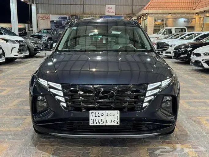 Used Hyundai Tucson IV, 2.0 l, 2023 in Saudi Arabia, Dammam by معرض الخشيبان للسيارات, Navy Blue color. GCC Specs | AUTO.AE | Listing #260277