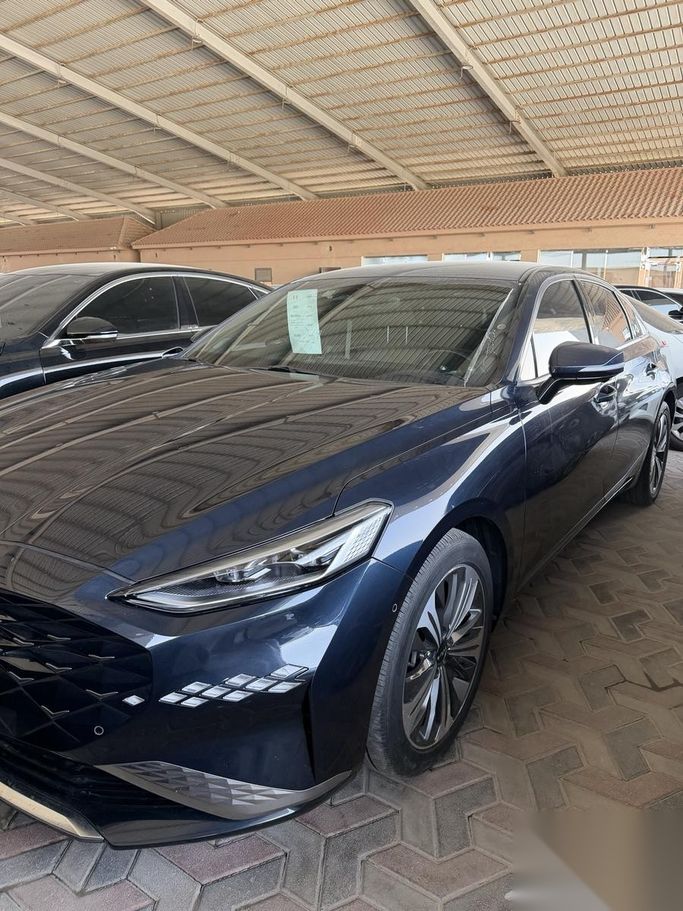 Used Kia K8 I, 3.5 l, 2022 in Saudi Arabia, Dammam by معرض بن ناشي للسيارات, Blue color.  | AUTO.AE | Listing #264503