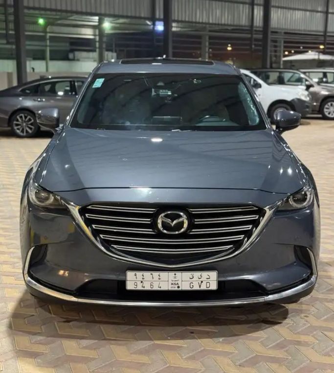 Used Mazda CX-9 II Facelift, 2.5 l, 2022 in Saudi Arabia, Dammam by مجموعة الخليج للسيارات, Light Blue color.  | AUTO.AE | Listing #262233