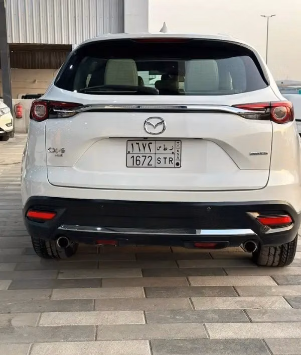 Подержанный Mazda CX-9 II Рестайлинг, 2.5 л, 2024 в Саудовская Аравия, Даммам от معرض اسطول الدرة للسيارات Белый цвет.  | AUTO.AE | Объявление #296035 — фото 3 из 15