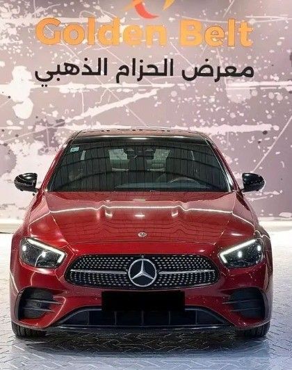 Used Mercedes-Benz E-Class 200 V (W213, S213, C238) Facelift, 2.0 l, 2021 in Saudi Arabia, Dammam by معرض الحزام الذهبي للسيارات, Red color. GCC Specs | AUTO.AE | Listing #260443