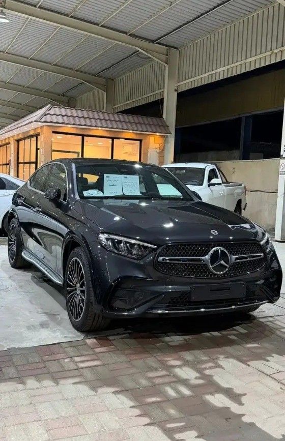New Mercedes-Benz GLC Coupe 200 II (C254), 2.0 l, 2025 in Saudi Arabia, Dammam by شركة بن قير للسيارات, Black color. GCC Specs | AUTO.AE | Listing #267249