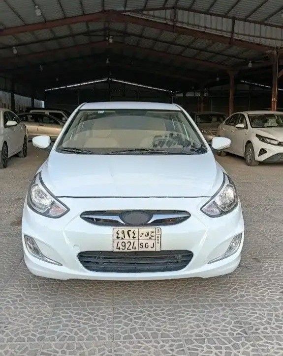 Used Hyundai Accent IV, 1.6 l, 2015 in Saudi Arabia, Hafar Al-Batin by معرض موتر الخليج للسيارات, White color.  | AUTO.AE | Listing #281380