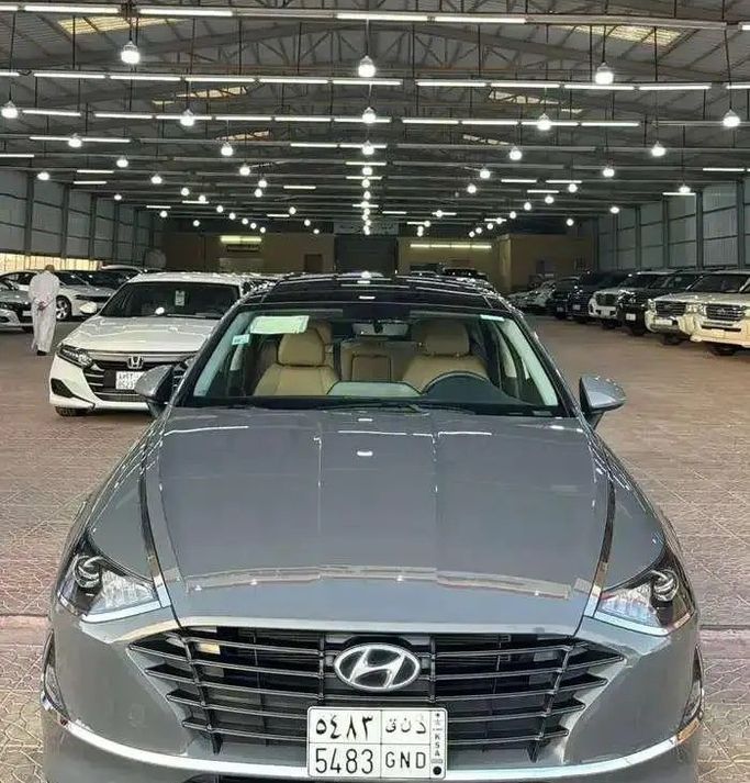 Used Hyundai Sonata VIII (DN8), 2.5 l, 2021 in Saudi Arabia, Hafar Al-Batin by معرض مركبة الدمام للسيارات, Grey color.  | AUTO.AE | Listing #281629
