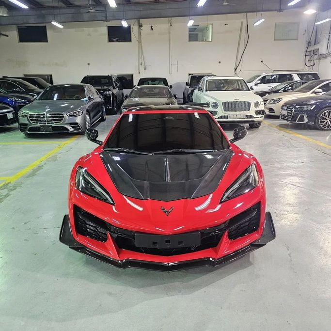 Used Chevrolet Corvette Z06 C8, 5.5 l, 2024 in Saudi Arabia, Jeddah by Edition One, Red color.  | AUTO.AE